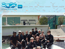 Tablet Screenshot of oceandivecenter.ae